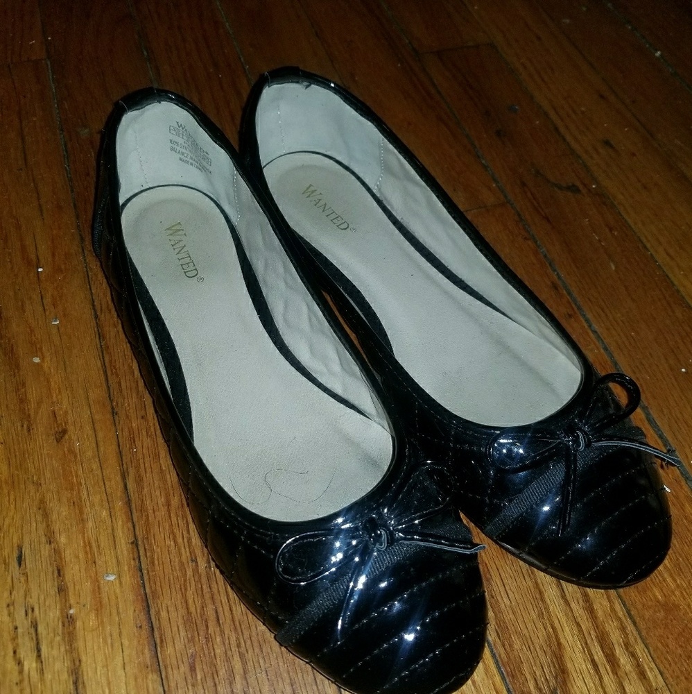 Black flats